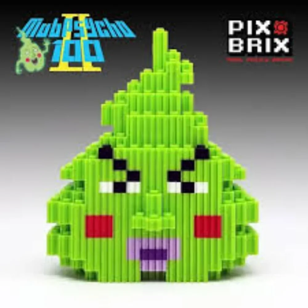 Pix Brix puzzle brix kit featuring Dimple from the anime Mob Psycho 100